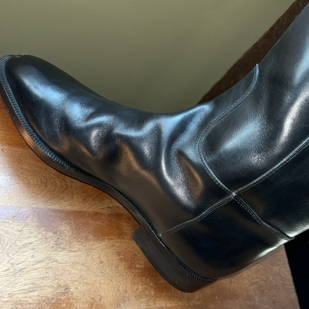 Sergio Rossi leather boots